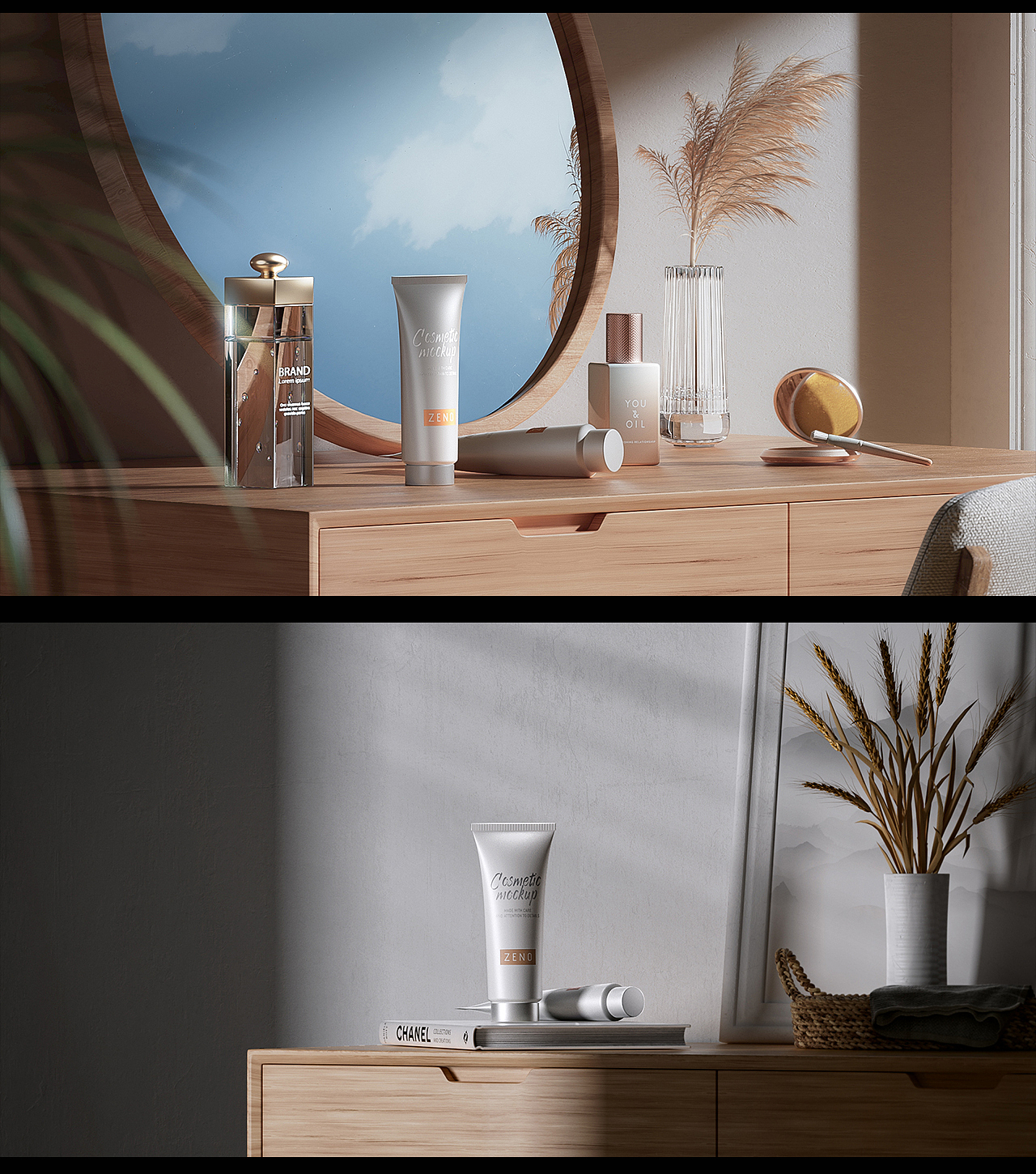 C4D室内桌面场景渲染|三维|产品|泽诺_Studio
